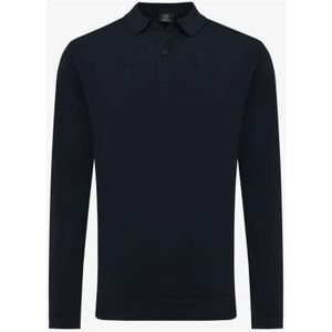 Genti, Heren, Tops, Blauw, Maat: 2XL