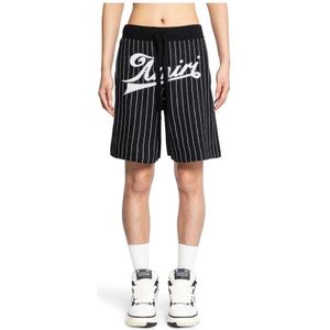 Amiri, Heren, Korte broeken, Zwart, Maat: S Wol,