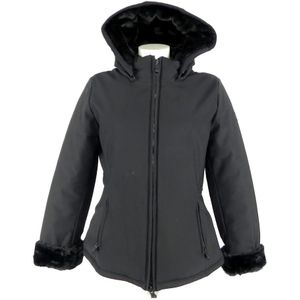 People of Shibuya, Dames, Jassen, Zwart, Maat: XL Leer,