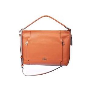 Coach Stijlvolle Tote Tas , Brown , Dames , Maat: ONE Size