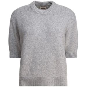 Khaite, Dames, Truien, Grijs, Maat: L Kasjmier,