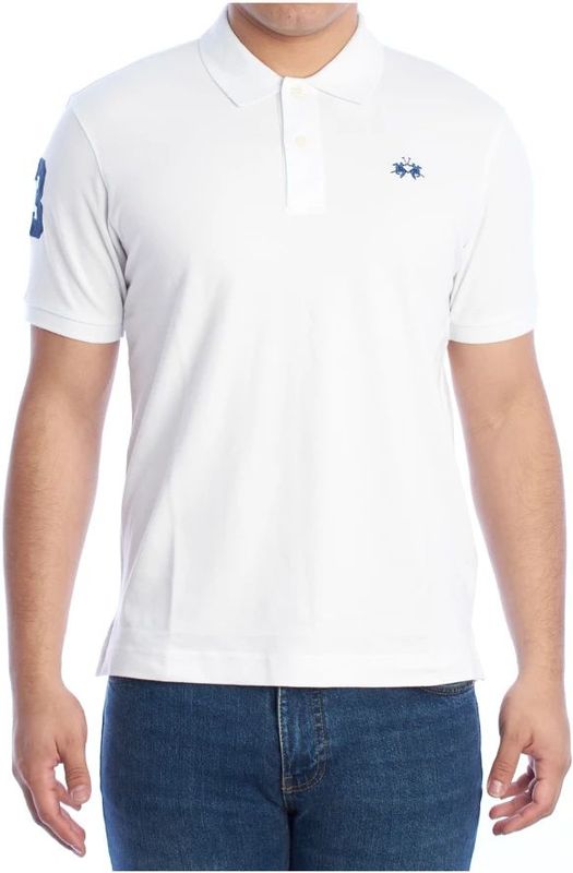 La Martina - YMP300-PK001 - Poloshirt - Heren - Slim Fit - Korte Mouwen