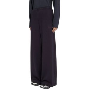 MM6 Maison Margiela, Heren, Broeken, Blauw, Maat: M Poliester,