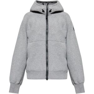 Canada Goose, Heren, Jassen, Grijs, Maat: XL Wol,