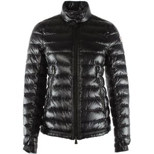 Moncler, Dames, Jassen, Zwart, Maat: M Polyamide,