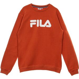 Fila, Heren, Sweatshirts & Hoodies, Oranje, Maat: XS Katoen,