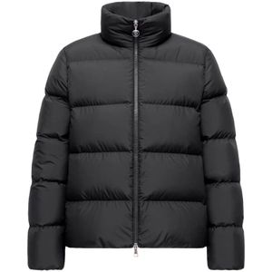 Moncler, Dames, Jassen, Zwart, Maat: M Poliester,