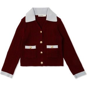 Self Portrait, unisex, Truien, Rood, Maat: 104 CM