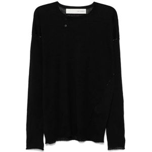 Isabel Benenato, Heren, Truien, Zwart, Maat: M