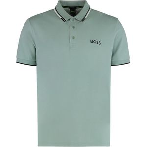 Hugo, Heren, Tops, Groen, Maat: XL Katoen,