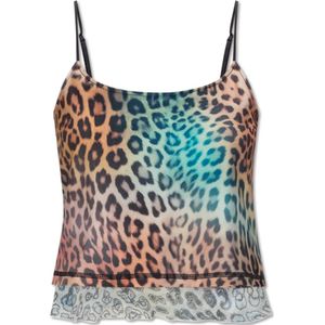 Diesel, Dames, Tops, Veelkleurig, Maat: M Leer,