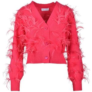 Weili Zheng, Dames, Truien, Roze, Maat: L Wol,