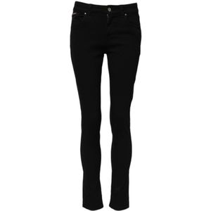 Dolce & Gabbana, Dames, Jeans, Zwart, Maat: 2XS Denim,