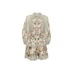 Zimmermann Shirt Jurken , Multicolor , Dames , Maat: S