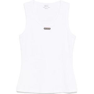 Alexander McQueen, Dames, Tops, Wit, Maat: 2XS