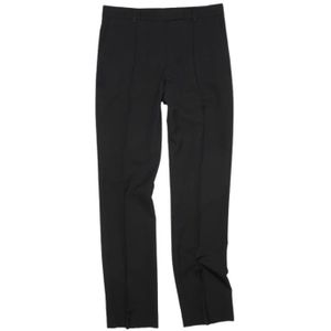 Acne Studios, Dames, Broeken, Zwart, Maat: L Leer,