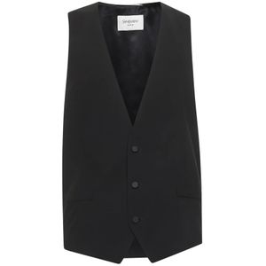 Saint Laurent, Heren, Pakken, Zwart, Maat: M Zijde,