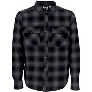 Element, Heren, Overhemden, Veelkleurig, Maat: M Katoen,