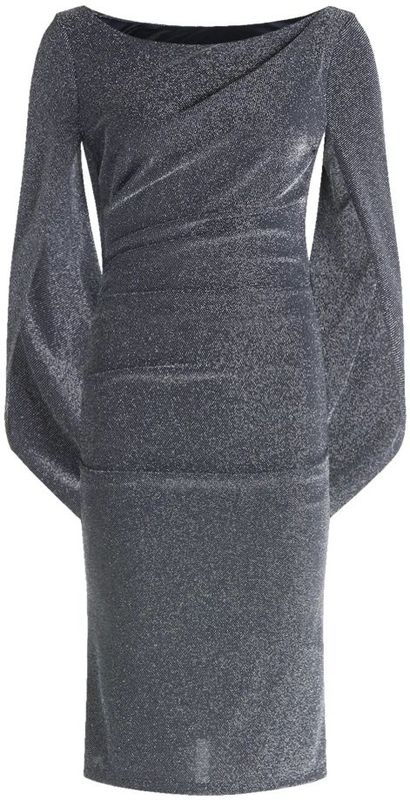 Vera Mont - Glitter Cocktailjurk - Blauw - Dames