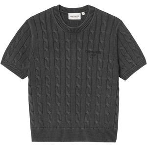 Carhartt Wip, Dames, Tops, Grijs, Maat: M Katoen,