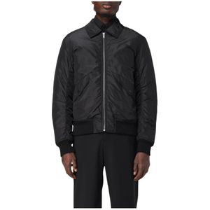 Saint Laurent, Heren, Jassen, Zwart, Maat: M