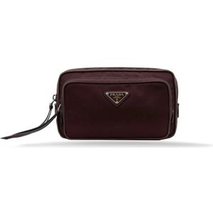 Prada, Dames, Tassen, Rood, Maat: ONE Size Leer,