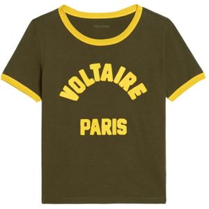 Zadig & Voltaire, Dames, Tops, Groen, Maat: S