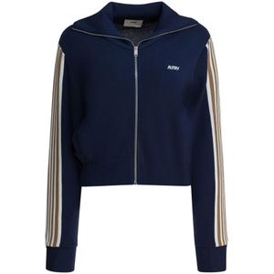 Autry, Dames, Truien, Blauw, Maat: M Viscose,