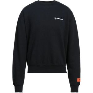 Heron Preston, Heren, Sweatshirts & Hoodies, Zwart, Maat: XL