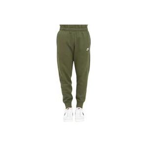 Nike Militair Groene Joggingbroek met Geborduurd Logo , Green , Heren , Maat: L