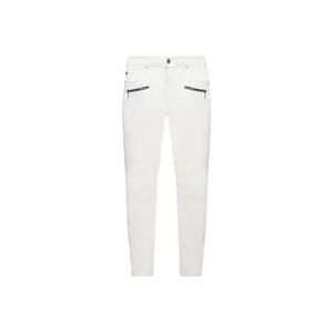 Balmain Slimfit-jeans , White , Heren , Maat: W30