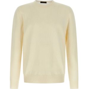 Zanone, Heren, Truien, Wit, Maat: M Wol,