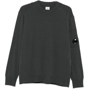 C.p. Company, Heren, Truien, Grijs, Maat: L Wol,