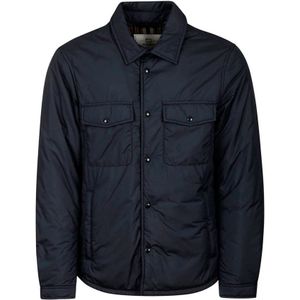 Woolrich, Heren, Jassen, Blauw, Maat: L Wol,