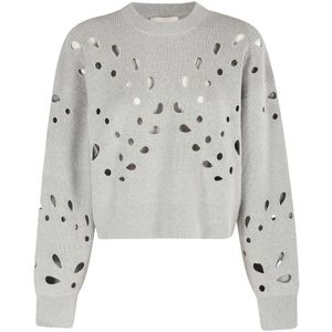 Ulla Johnson, Dames, Truien, Grijs, Maat: M