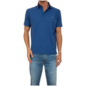 Paul & Shark, Heren, Tops, Blauw, Maat: L Poliester,