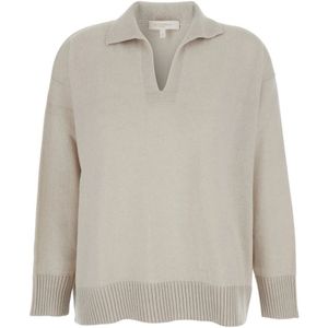 Antonelli Firenze, Dames, Truien, Beige, Maat: M Wol,
