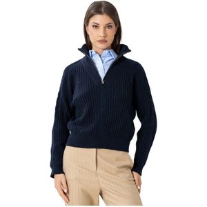 Kocca, Dames, Truien, Blauw, Maat: L