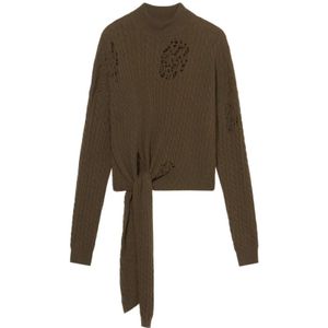 Blumarine, Dames, Truien, Groen, Maat: M