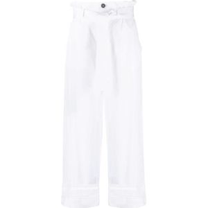 Lorena Antoniazzi, Dames, Broeken, Wit, Maat: S Katoen,