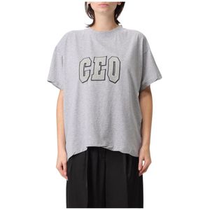 Balenciaga, Dames, Tops, Grijs, Maat: S