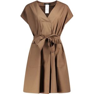 Max Mara Weekend - A-lijn Jurk - Katoen - Wit