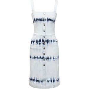 Stella McCartney, Dames, Jurken, Blauw, Maat: XS Denim,