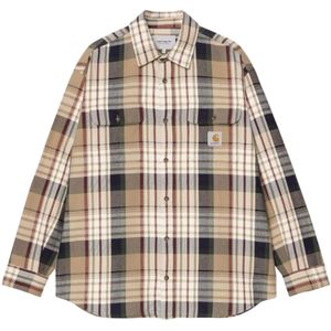 Carhartt Wip, Heren, Overhemden, Veelkleurig, Maat: S Katoen,