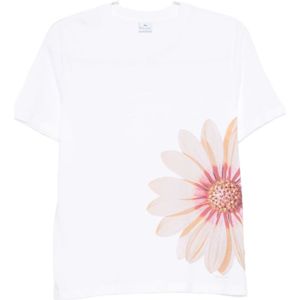 PS By Paul Smith, Dames, Tops, Wit, Maat: L Katoen,