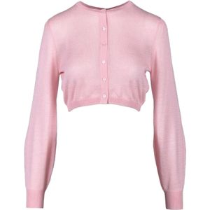 Wild Cashmere, Dames, Truien, Roze, Maat: M Kasjmier,