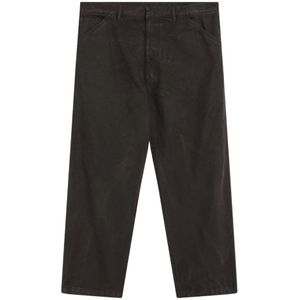 Prada, Heren, Broeken, Bruin, Maat: L