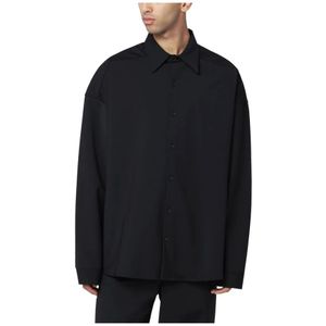 Entire Studios, Heren, Jassen, Zwart, Maat: M Wol,