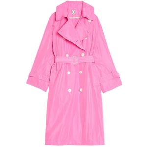 Ines de la Fressange Paris, Dames, Mantels, Roze, Maat: XS Katoen,