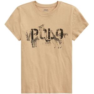 Ralph Lauren, Dames, Tops, Bruin, Maat: 2XS Katoen,
